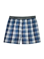 Fruit of the Loom Men's Assorted Blues Boxer Shorts, 5-Pack