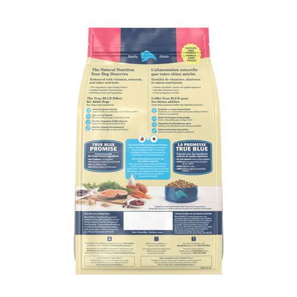 BLUE Life Protection Formula recette saumon et riz brun pour chiens adultes (sans poulet) BLUE LPF Recette saumon et riz brun