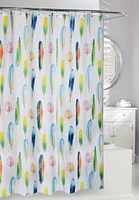 MODA FRESH FEATHERS SHOWER CURTAIN