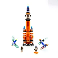 Laser Pegs Building Blocks Playset, Mission Mars Collection: Mars Rocket