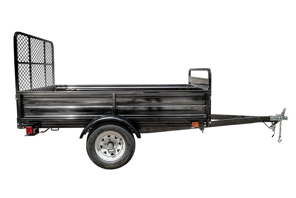 DK2 4.5 ft. x 7.5 ft. Single Axle Multi-Utility Trailer (Drive-Up Gate Included)