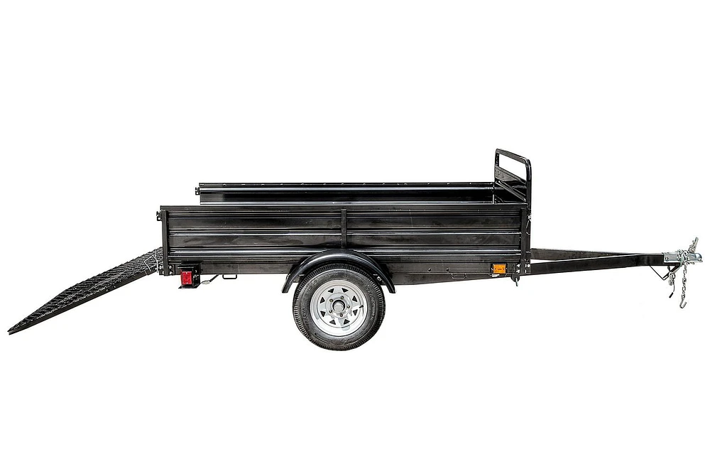 DK2 4.5 ft. x 7.5 ft. Single Axle Multi-Utility Trailer (Drive-Up Gate Included)