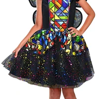 Girls' Stained Glass Butterfly Costume M