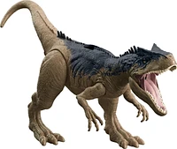 ​Jurassic World Camp Cretaceous Roar Attack Allosaurus Dinosaur Action Figure with Strike Feature and Sounds, Toy Gift and Collectible