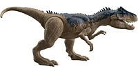 ​Jurassic World Camp Cretaceous Roar Attack Allosaurus Dinosaur Action Figure with Strike Feature and Sounds, Toy Gift and Collectible