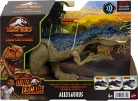 ​Jurassic World Camp Cretaceous Roar Attack Allosaurus Dinosaur Action Figure with Strike Feature and Sounds, Toy Gift and Collectible