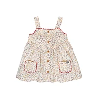 modern moments™ by Gerber® - Ensemble 2 pièces robe + couvre-couche - Beige Floral Tailles : 0 à 24 mois