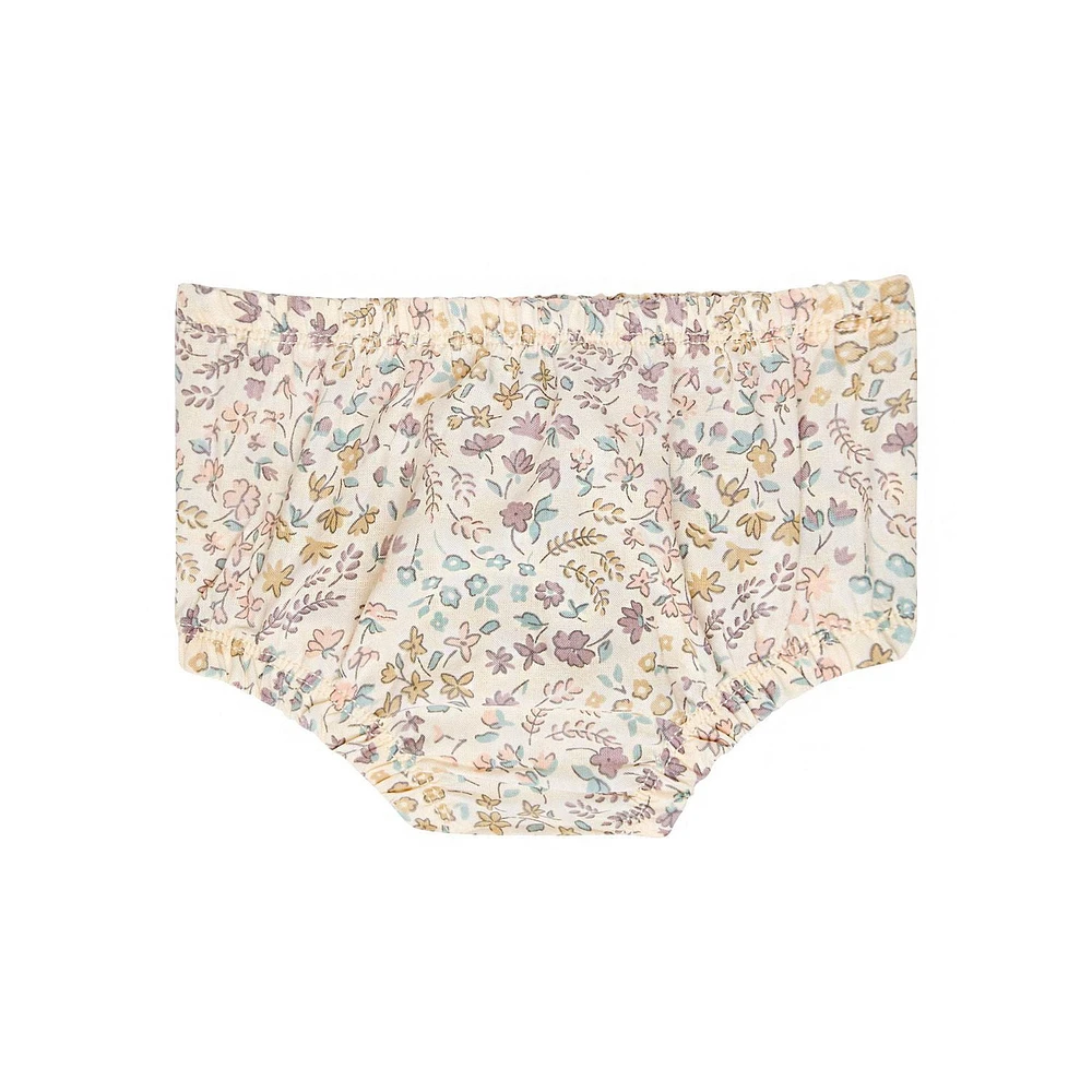 modern moments™ by Gerber® - Ensemble 2 pièces robe + couvre-couche - Beige Floral Tailles : 0 à 24 mois