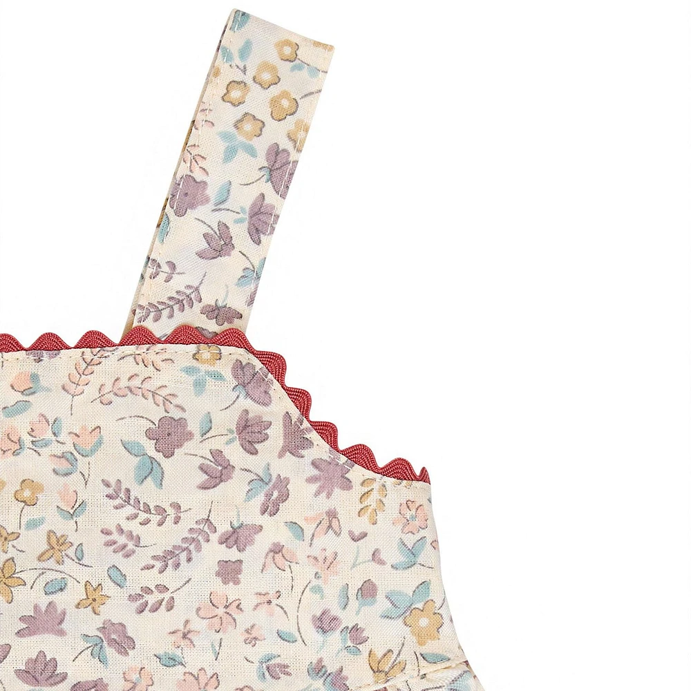 modern moments™ by Gerber® - Ensemble 2 pièces robe + couvre-couche - Beige Floral Tailles : 0 à 24 mois