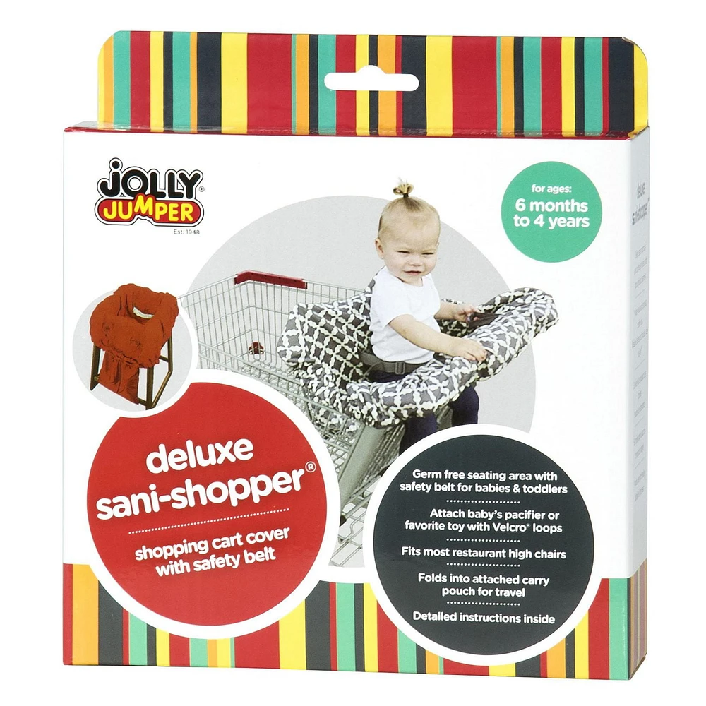 Jolly Jumper Shopping Cart Cover with Safety Belt