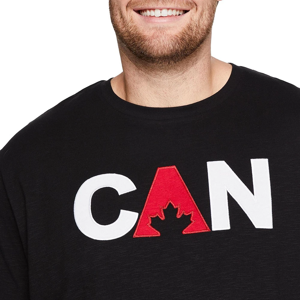 Canadiana Adult Gender Inclusive Tee, Sizes XS-2XL