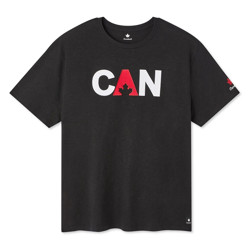 Canadiana Adult Gender Inclusive Tee, Sizes XS-2XL