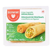 SUMM! Crispy Vegetable Spring Rolls, 6 pieces/1 sauce 350g