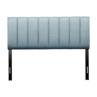 CorLiving Helena Queen Size Panel Tufted Velvet Headboard