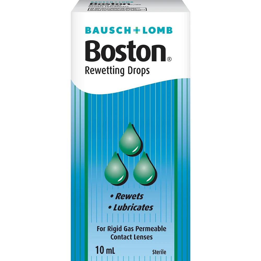 Bausch & Lomb Boston Rewetting Drops, 10 mL