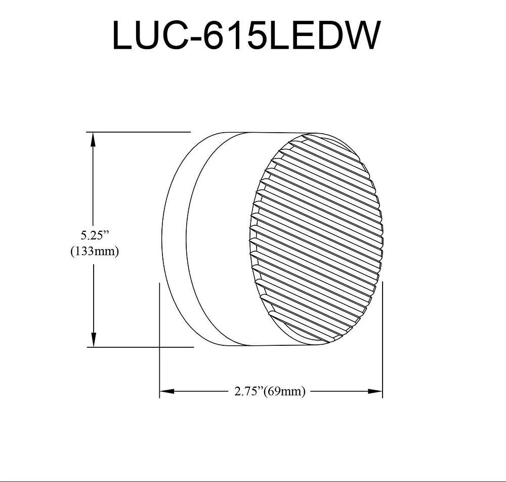 Applique murale Lucia - 15 W - Chrome poli - Diffuseur acrylique transparent et givré cannelé