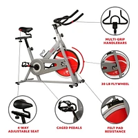 Sunny Health & Fitness SF-B1001S Indoor Cycling Exercise Bike