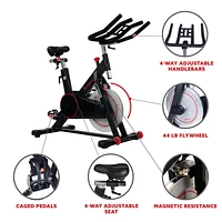 Sunny Health & Fitness SF-B1805 Indoor Cycling Bike