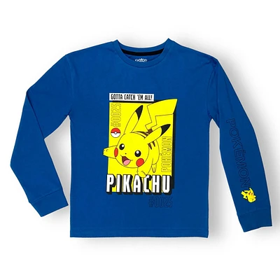 Pokemon Boys long sleeves Jersey