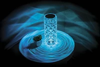 Merkury Innovations 8.5" Tall Diamond LED Touch Lamp Lampe d'ambiance multicolore sans fil Lampe tactile LED diamant