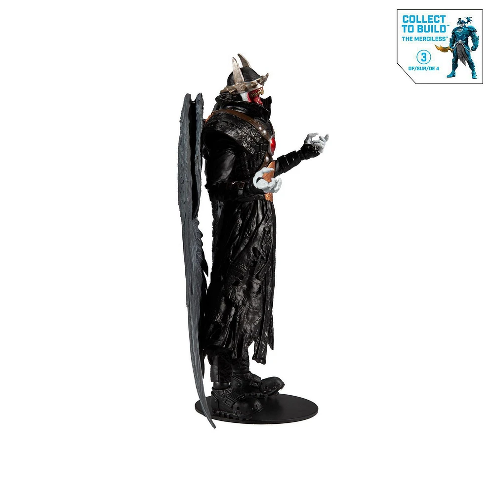 McFarlane Toys - DC Multiverse - Batman Who Laughs with Sky Tyrant Wings and Build-A Parts for 'The Merciless' Figure