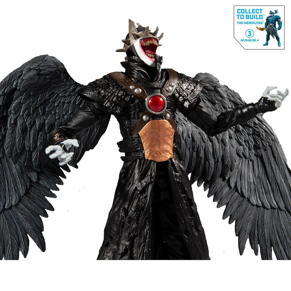 McFarlane Toys - DC Multiverse - Batman Who Laughs with Sky Tyrant Wings and Build-A Parts for 'The Merciless' Figure