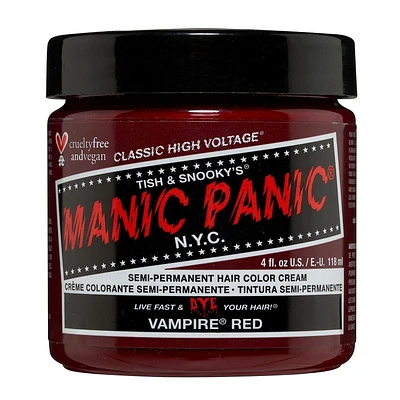 Manic Panic - Vampire Red, Semi-permanent hair color cream 118 mL