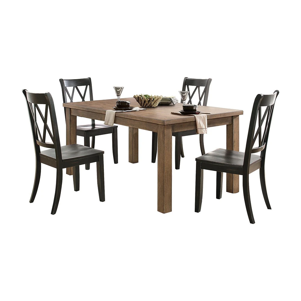 Topline Home Furnishings 5-piece Dining Set