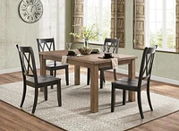 Topline Home Furnishings 5-piece Dining Set