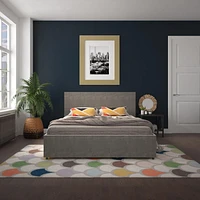 Novogratz Kelly Upholstered Bed with Storage