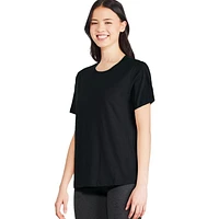 T-shirt à encolure ras du cou George pour femmes Tailles TP–TTG