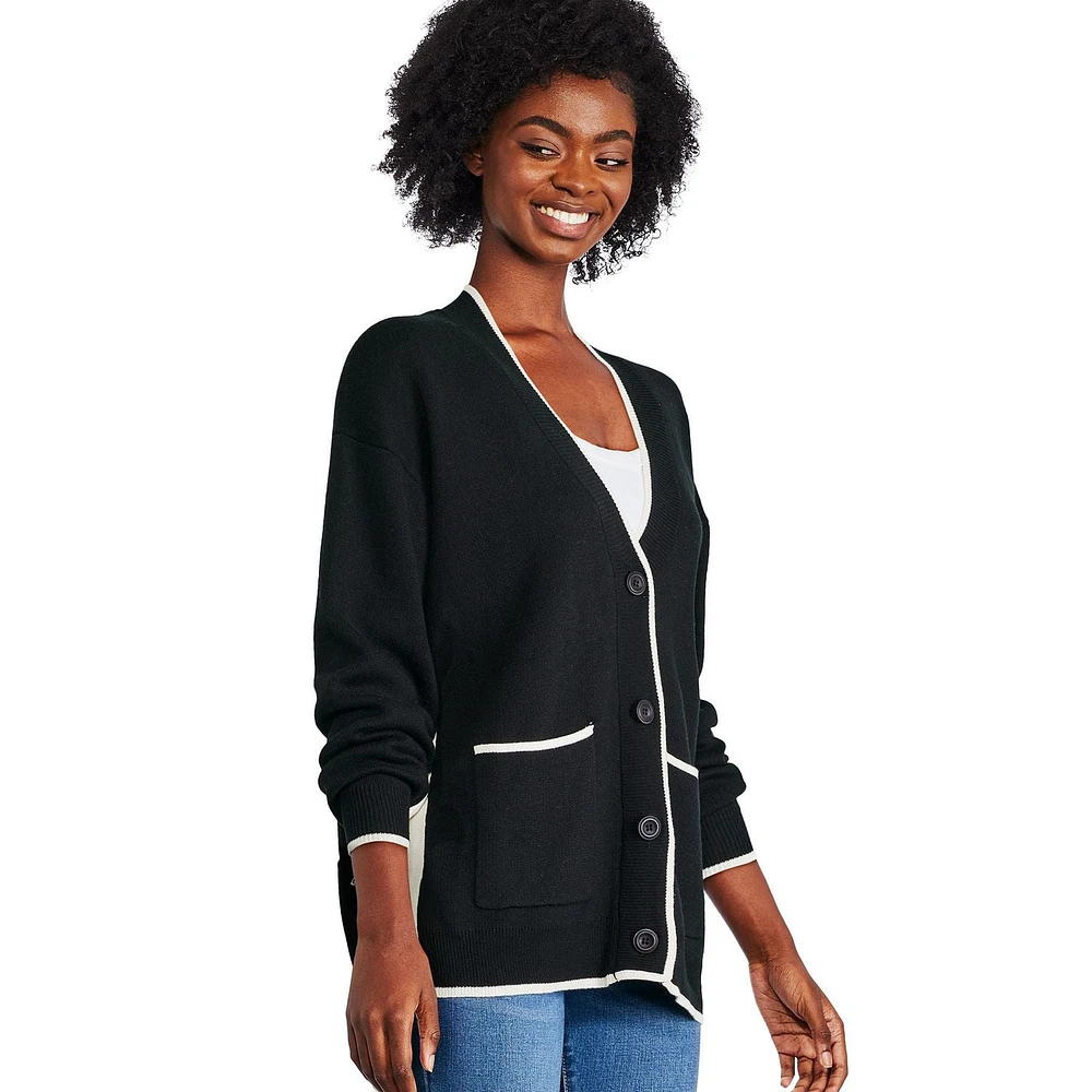 Poet Women's Button-Front Cardigan