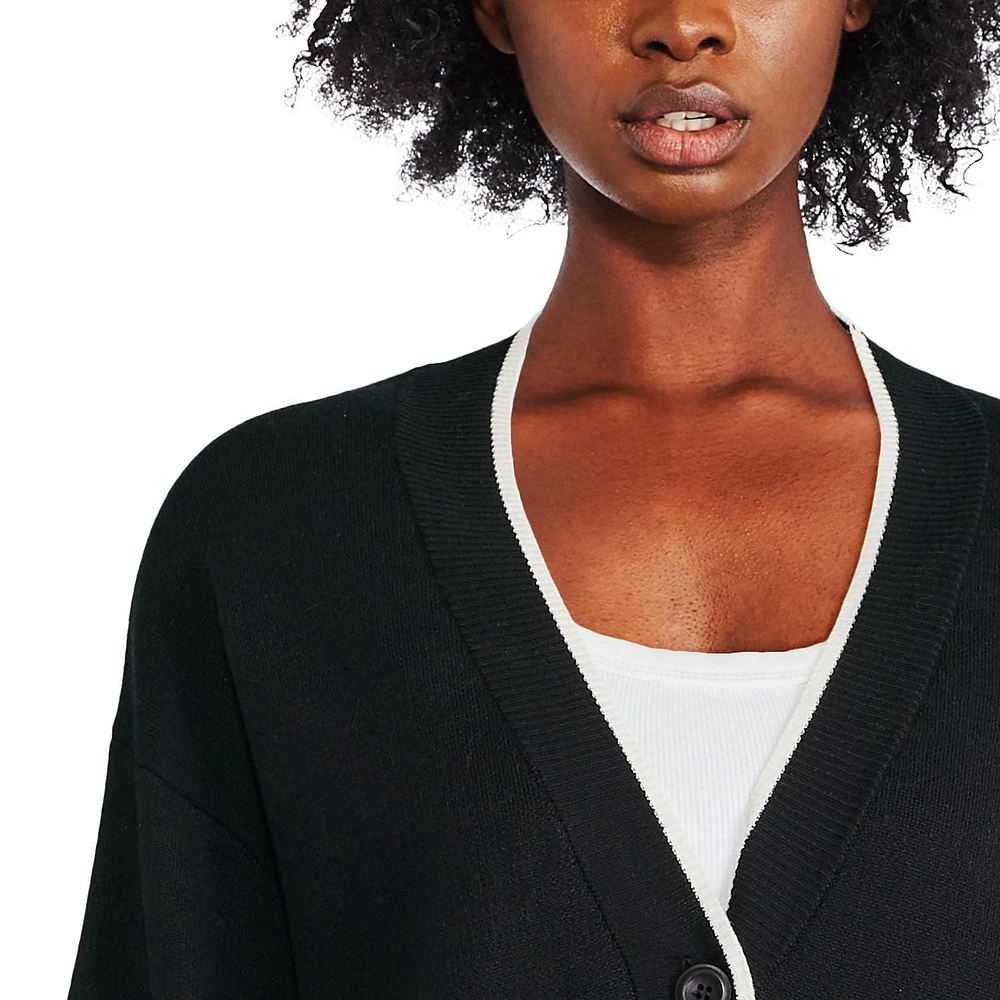 Poet Women's Button-Front Cardigan