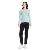 George Women's Henley Tee, Sizes XS-XXL