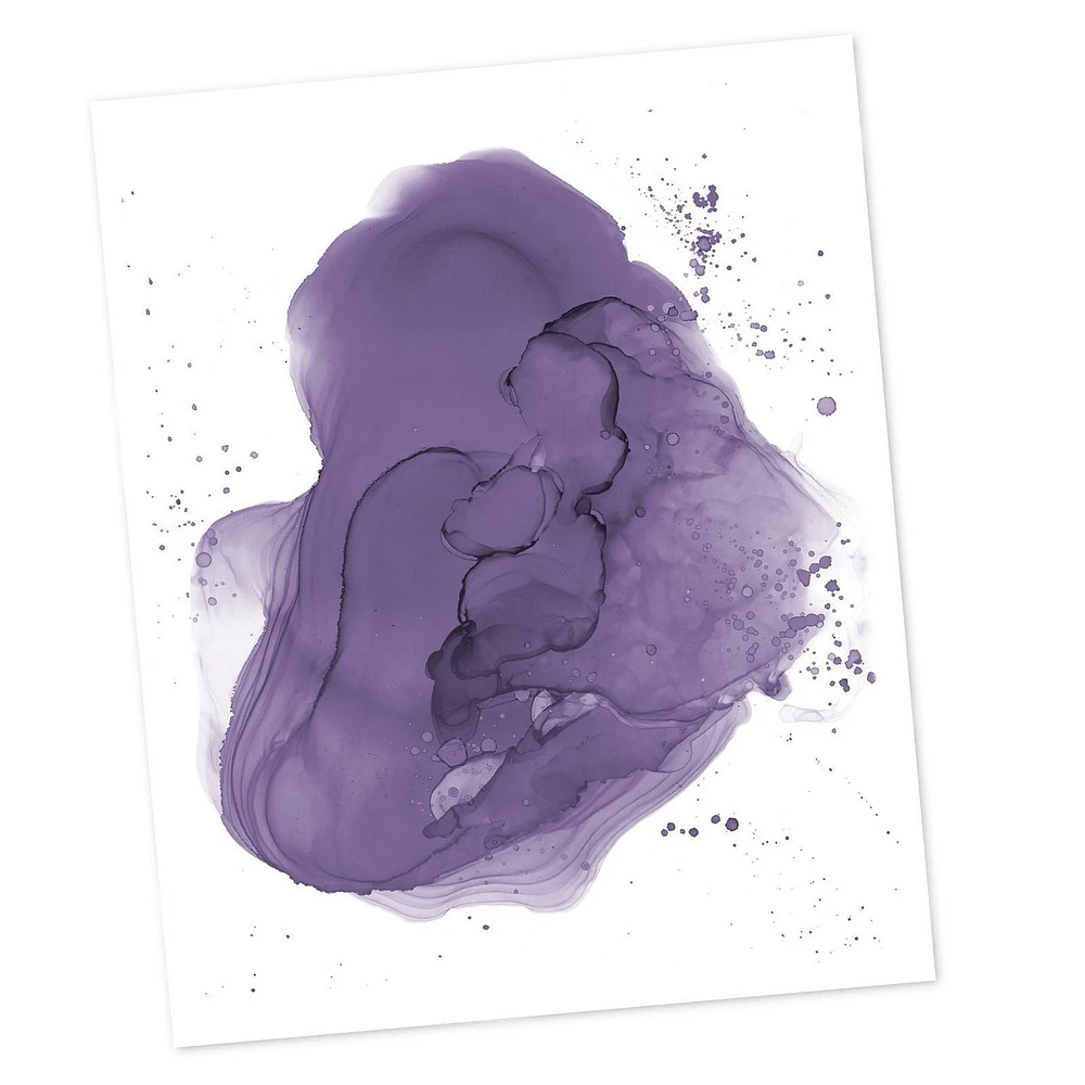 Brea Reese Alcohol Ink Lavender