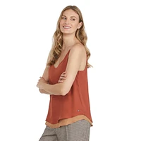 Mexx Women’s Two-Toned Reversible V-Neck Tank Top