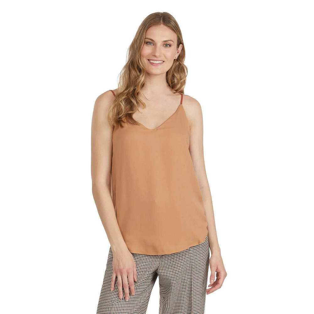 Mexx Women’s Two-Toned Reversible V-Neck Tank Top