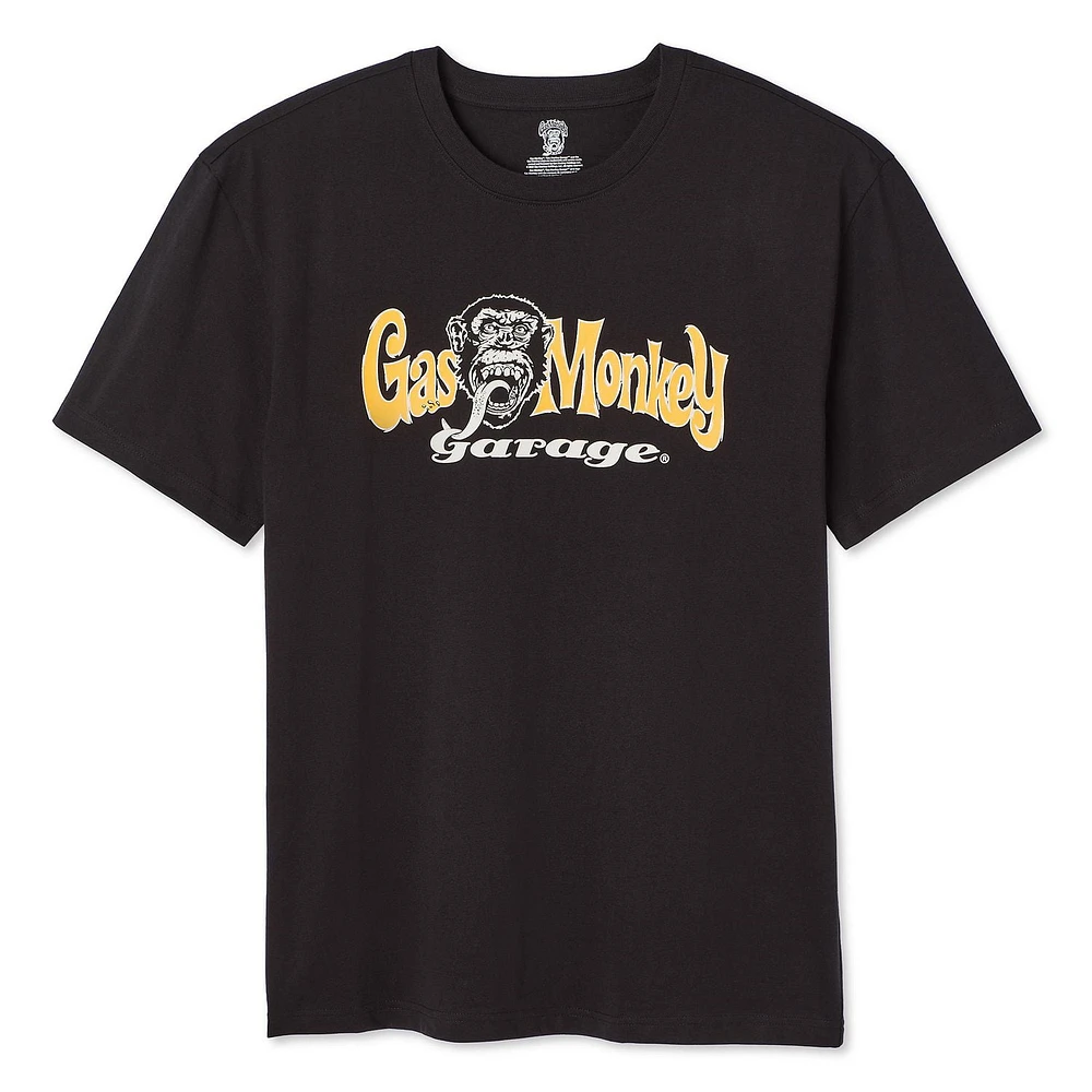 T-shirt surdimensionné Gas Monkey Garage pour hommes Tailles P–TG