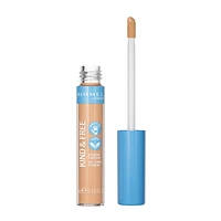 Rimmel Cache-cernes Kind & Free™, avec un complexe antioxydant de vitamines E, B5 et d'aloe vera, fini éclatant, 100% végétalien & Sans Cruauté Correcteur pur