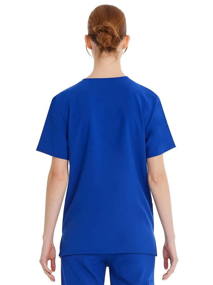 Haut d’uniforme médical à encolure en V Core Essentials unisexe Scrubstar WC846