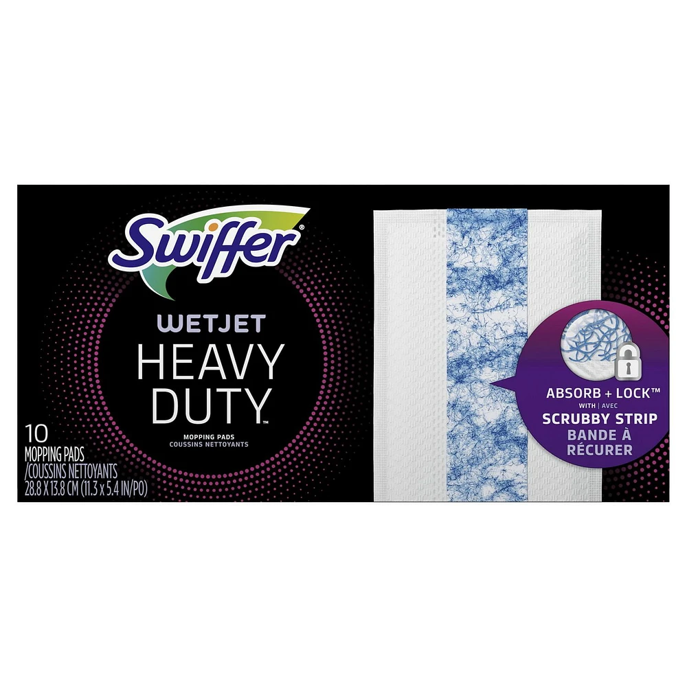 Swiffer WetJet Heavy Duty Mopping Pads Refills