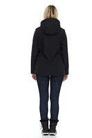 Veste softchell à capuchon plus pour femmes Tec-One