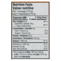 Saucisson fumé au cheddar Smokie individuel Schneiders 175g