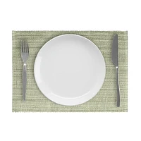 Fabstyles Casual Classic Cotton Placemats Set of 6 Machine Washable Heavyweight Table Mats