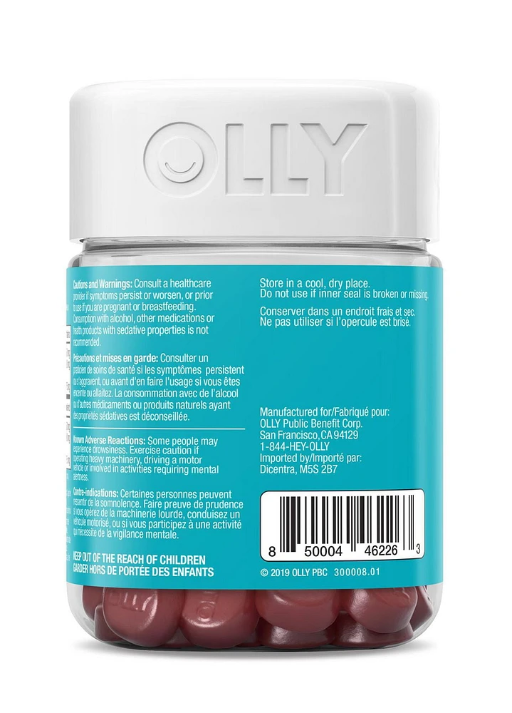 Olly Berry Verbena Less Stress Supplement