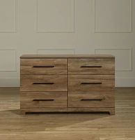 Barcelo 6-Drawer Dresser Natural Mango