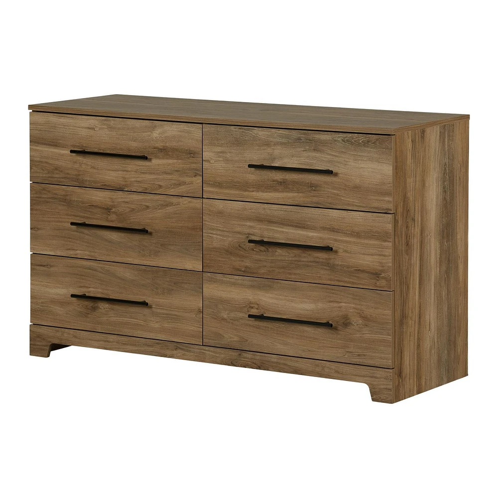 Barcelo 6-Drawer Dresser Natural Mango