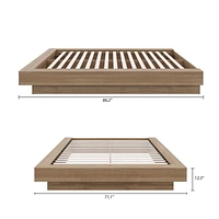 Nexera Marconi Platform Bed Frame