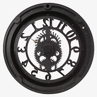 kieragrace Gears Wall Clock, 20-Inch, 2-Inch Deep, Bronze Finish