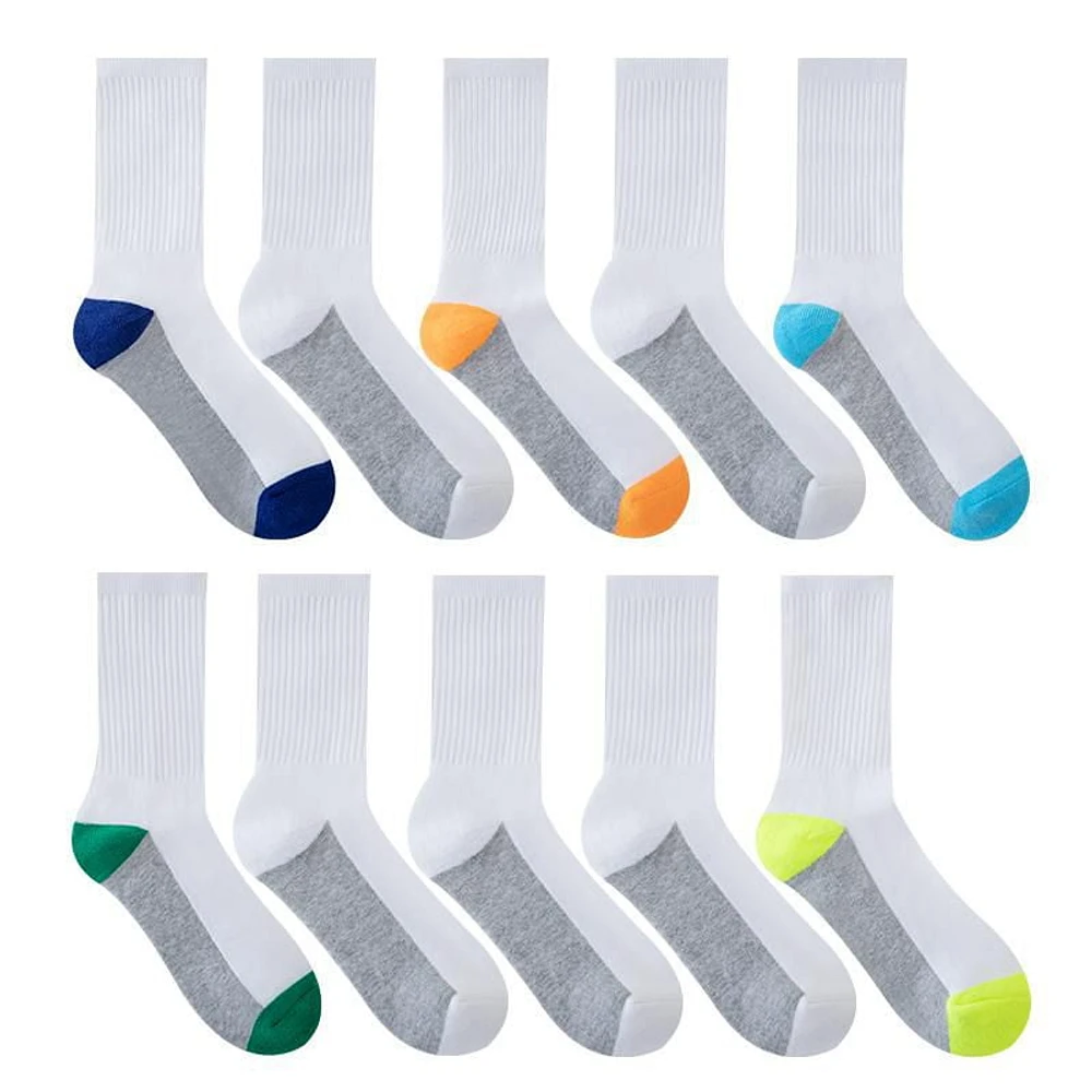 George Boys' 10 Pack Crew Socks